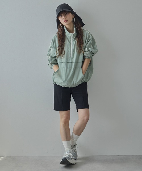 ラッシュガード 「セット商品」「撥水加工」「UVカット」「接触冷感」ラッシュガードアノラックセット レディースの画像