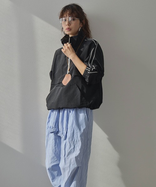 ラッシュガード 「セット商品」「撥水加工」「UVカット」「接触冷感」ラッシュガードアノラックセット レディースの画像