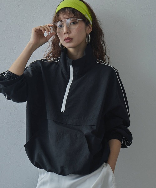 ラッシュガード 「セット商品」「撥水加工」「UVカット」「接触冷感」ラッシュガードアノラックセット レディースの画像
