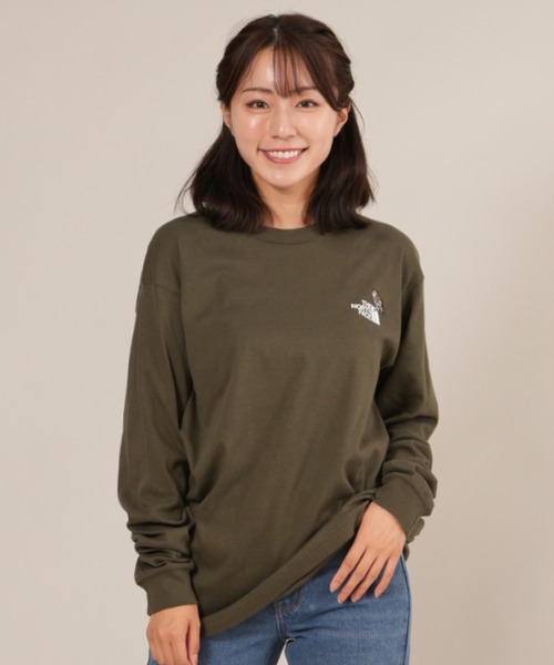 THE NORTH FACE（ザ ノースフェイス） 長袖カットソー M オリーブ 