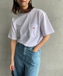「DANTON」 半袖Tシャツ L ホワイト ...の詳細画像2
