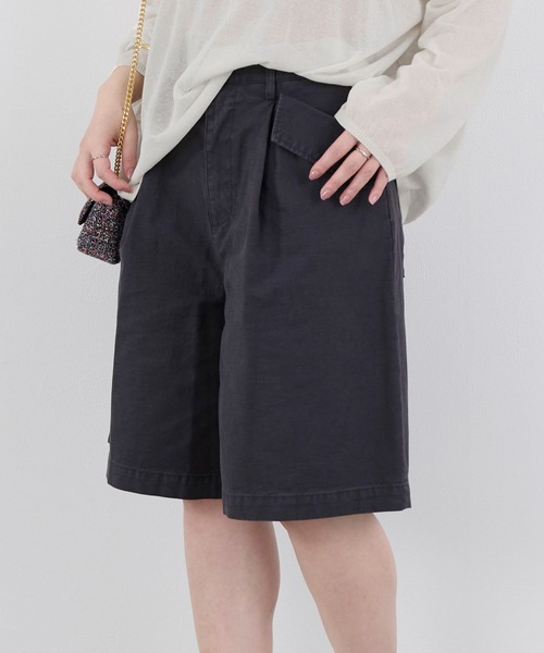 まるさま専用　upper hights ／ the olive ハーフパンツ upperhights（アッパーハイツ） ワイドパンツ パンツ 「upper hights