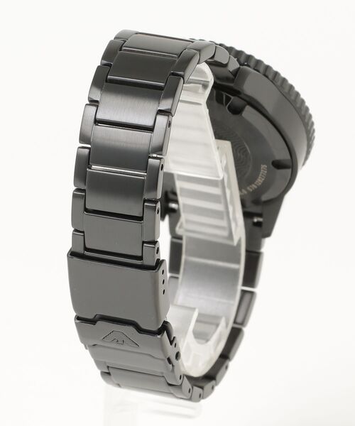 腕時計 「エンポリオ アルマーニ」ワールドエクスプローラー ソーラーパワー クロノグラフウォッチ ブラックトーン ステンレススチール メンズの画像