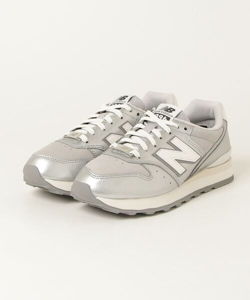 New Balance（ニューバランス） ローカットスニーカー 23.5cm シルバー