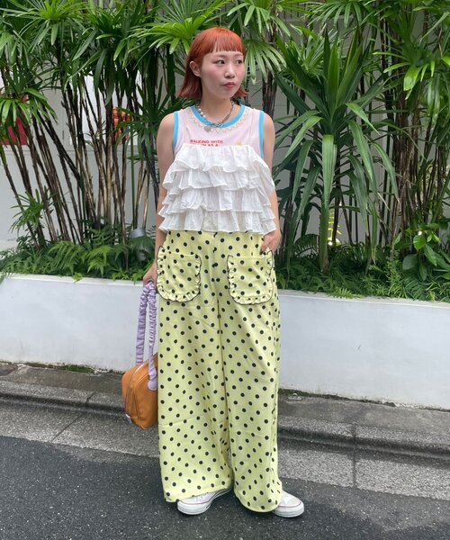 HELLO.SANFRANCISCO（ハローサンフランシスコ） ワイドパンツ パンツ