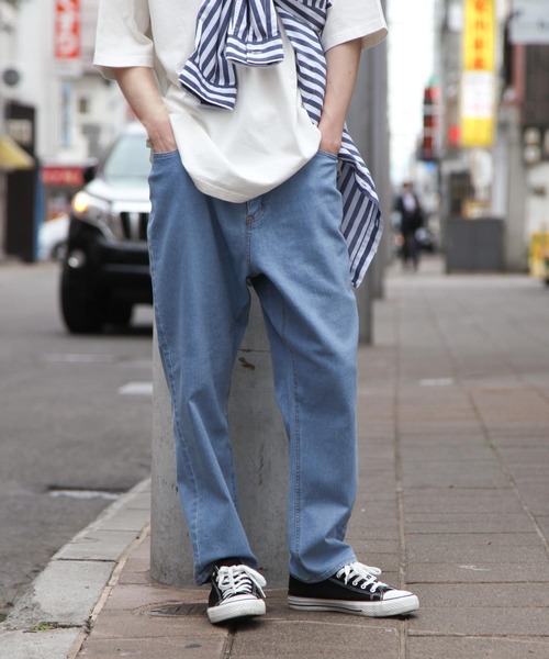 「ZIP FIVE」 デニムパンツ MEDIUM ワンウォッシュ メンズ_画像4