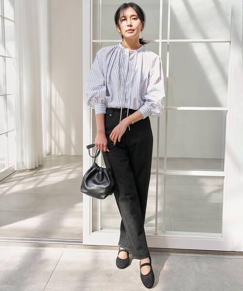 「UNFILO」 長袖シャツ SMALL ブルー レディース_画像3