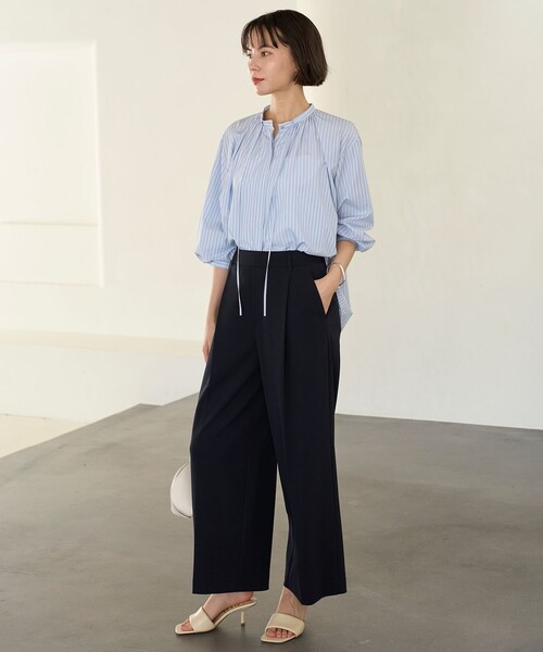 「UNFILO」 長袖シャツ SMALL ブルー レディース_画像7