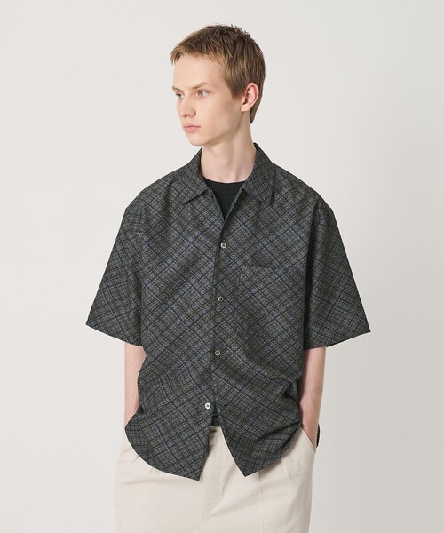 BEAUTY＆YOUTH UNITED ARROWS シャツ 半袖 ロンシャン シアサッカー