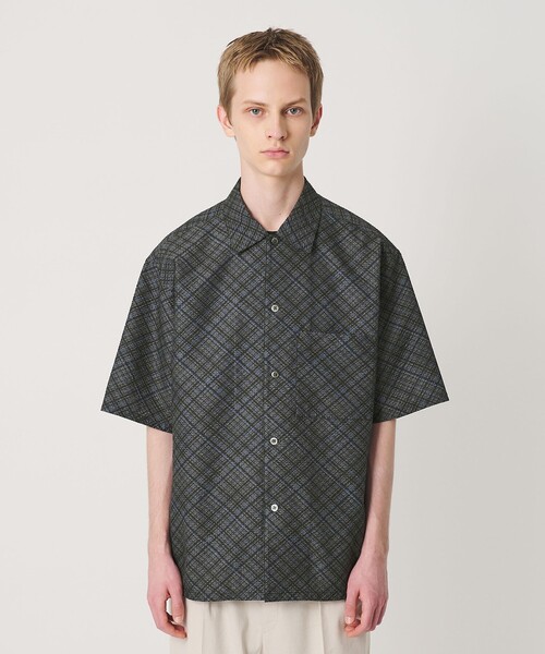 BEAUTY＆YOUTH UNITED ARROWS シャツ 半袖 ロンシャン シアサッカー