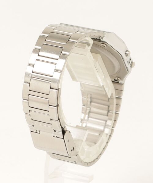 「CASIO」 デジタル腕時計 FREE シルバー メンズ_画像2