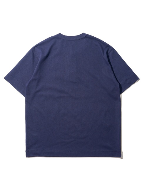 「Healthknit」 半袖Tシャツ X-LARGE ネイビー メンズ_画像9
