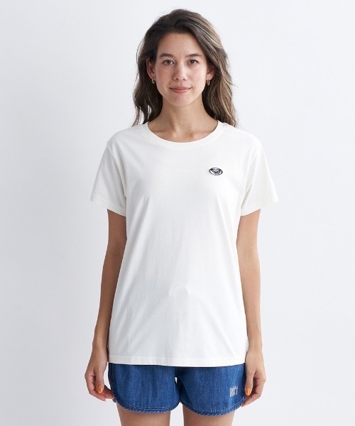 「ROXY」 半袖Tシャツ SMALL ホワイト レディース_画像5