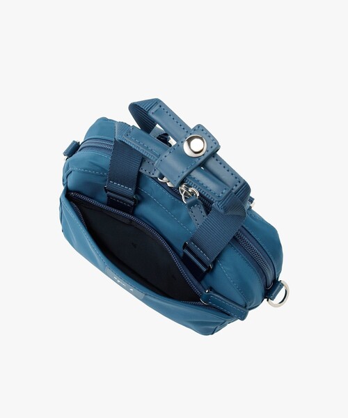 アニエスベー 2way　ショルダーバッグ 　ネイビー　ナイロン agnes b.（アニエスベー） ショルダーストラップ ショルダーバッグ