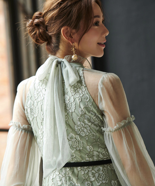 最安値国産 ドレス 3wayチュール&レースワンピース結婚式パーティードレス ZOZOTOWN PayPayモール店 - 通販 - PayPayモール 本物保証お得