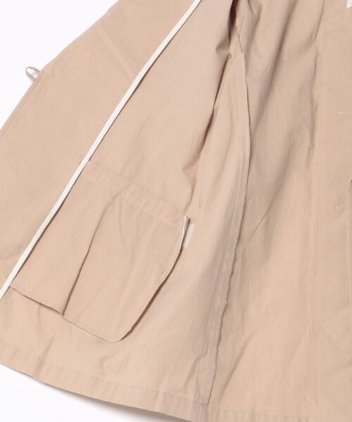 nooy ヌーイ タイプライター ワッシャー 樹脂加工 ノット ブラウス 