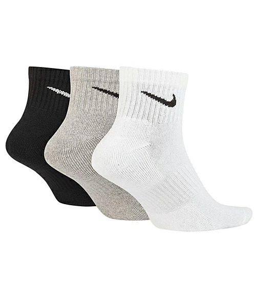 NIKE（ナイキ） 靴下 ソックス エブリデイ クッションド アンクル3足