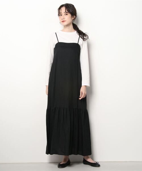 カーディガン Linen camisosle dress レディース カーディガン Linen camisosle dress