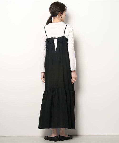 カーディガン Linen camisosle dress レディース three dots カーディガン Linen camisosle dress レディース