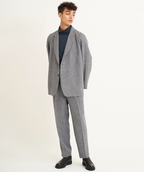 セットアップ 【BESPOKE TOKYO】WOOL LIKE 2B RAGLAN SLEEVE LOOSE セットアップ 【BESPOKE TOKYO】WOOL LIKE 2B RAGLAN SLEEVE LOOSE