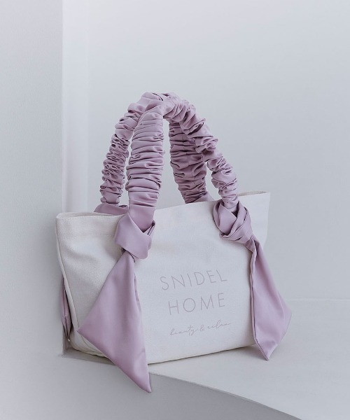 SNIDEL HOME トートバッグ オーガニックキャンパストート -SMALL