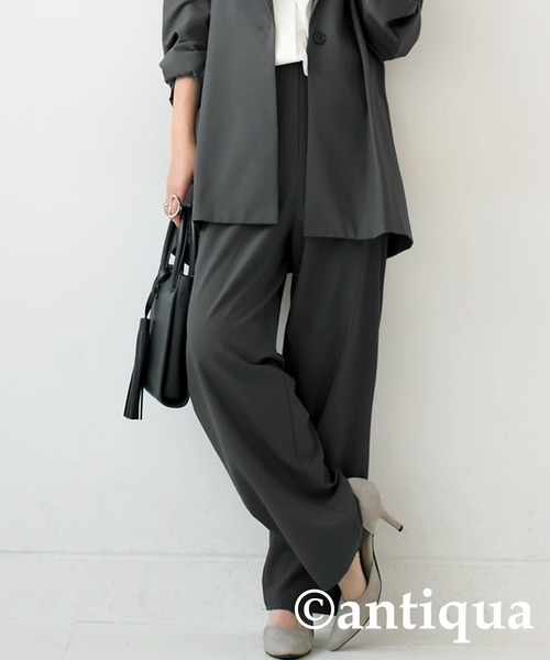 antiqua パンツ タックパンツ レディース : ZOZOTOWN Yahoo!店