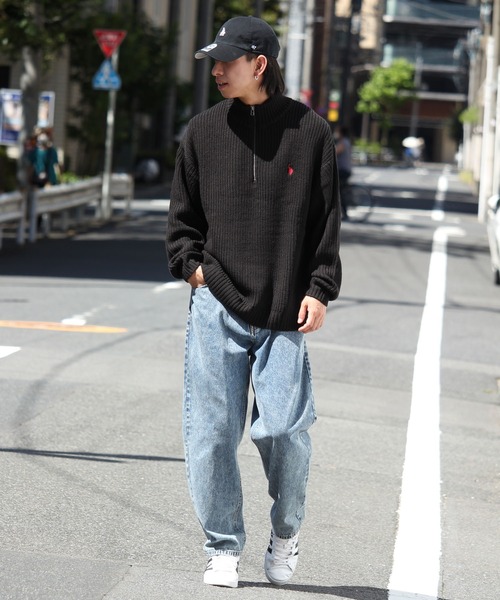 韓国 ユニセックス アメリカン ストリート ポロセーター U.S. POLO ASSN. セーター ニット 「U.S. ASSN./ユーエスポロ
