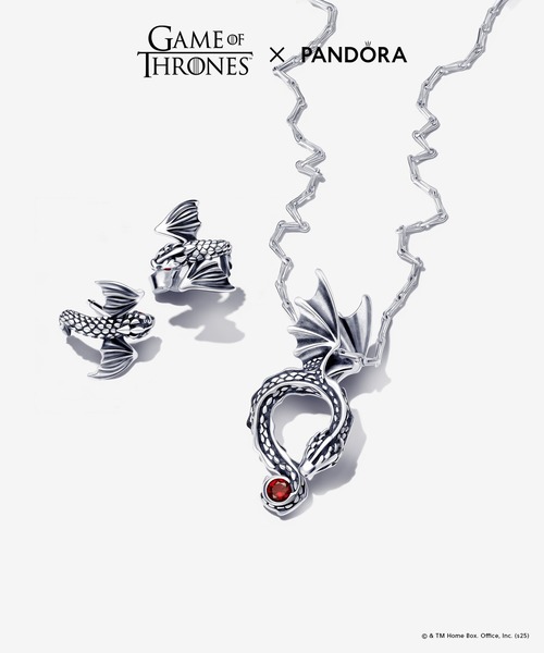 PANDORA（パンドラ） ピアス ゲーム・オブ・スローンズ ドラゴン