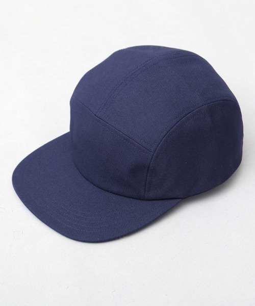 Clubhaus ネイビーキャップ Mr.COVER キャップ 帽子 日本製 ホップサック ワイドブリム ジェット