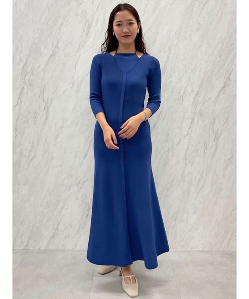 LAGUNAMOON（ラグナムーン） ワンピース ホルターデザインニット