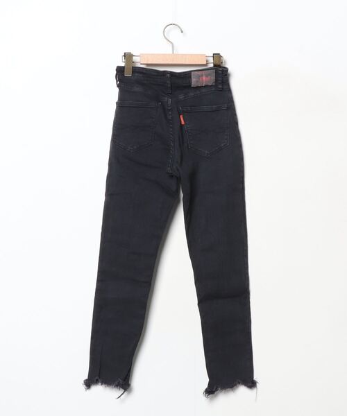 Ungrid」 スキニーデニムパンツ 24inch ブラック レディース 