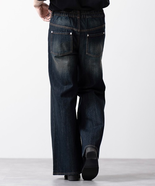 CLEL（クレイル） ワイドパンツ ジーンズ 「CLEL」Vintage Design 