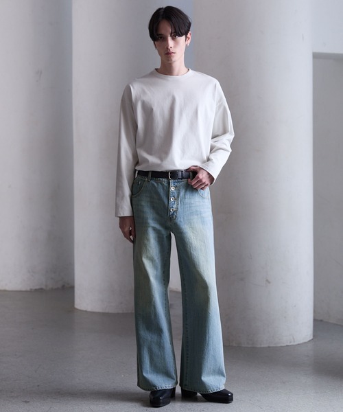 CLEL（クレイル） ジーンズ 「CLEL」Vintage Design Pantalon Denim