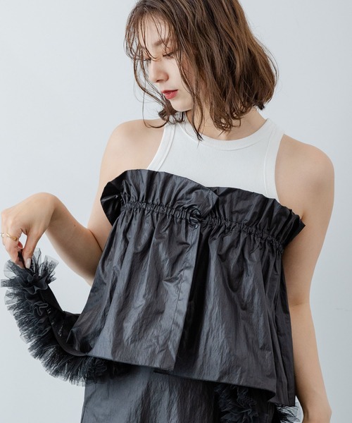 PRADA ボックススカート(タフタ素材) PRADA ボックススカート(タフタ素材)