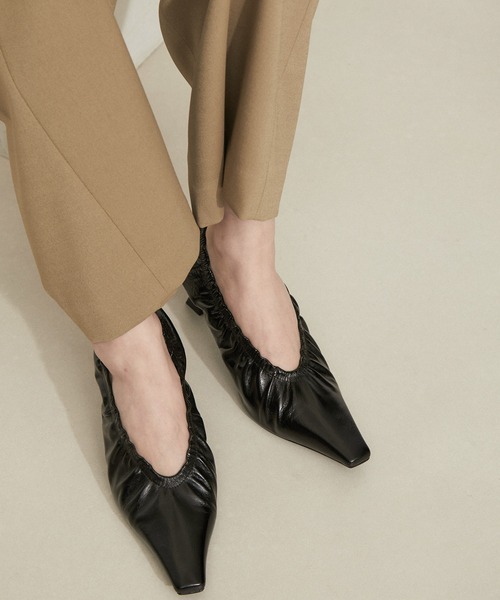 アダムエロペ　パンプス ADAM ET ROPE'（アダムエロペ） パンプス 24.5 ブラック レディース