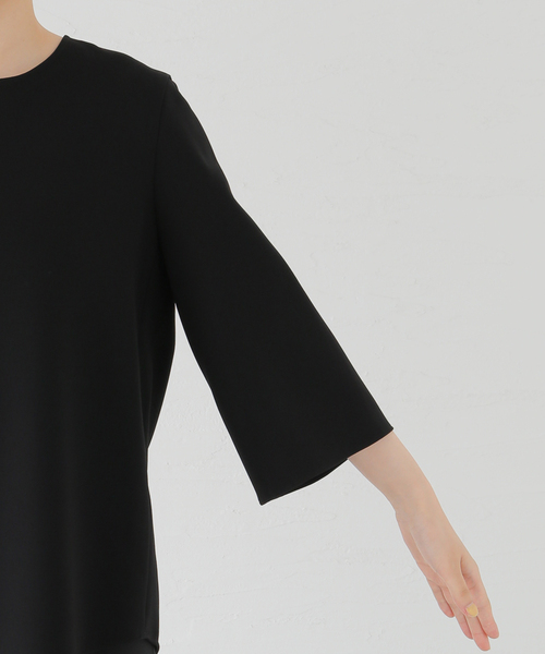 「Deuxieme Classe」 長袖カットソー - ブラック レディース Deuxieme Classe 「Deuxieme Classe」 長袖カットソー