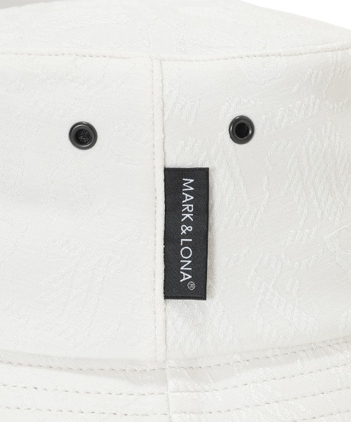 MARK & LONA ホワイト バケットハット Lサイズ Amazon.co.jp: MARK＆LONA マークアンドロナ バケットハット