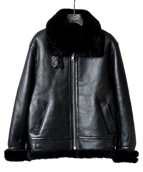 BUFFALO BOBS ファー付きムートンコート サイズ2 BUFFALO BOBS ムートンジャケット ムートンコート BOMBER