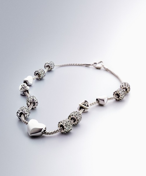 PANDORA（パンドラ） チャーム Be Love エングレイバブル ラージ