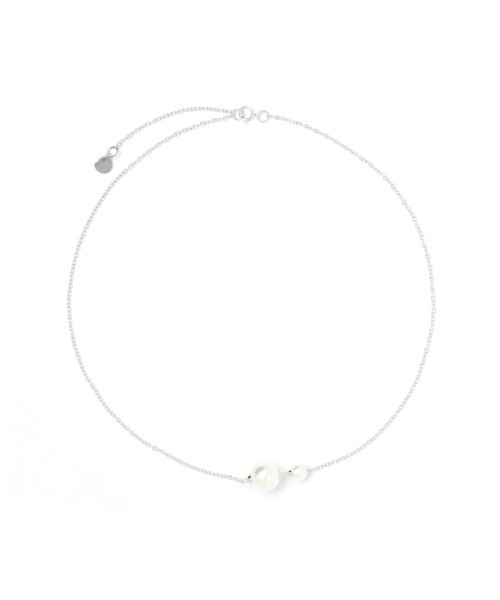 ネックレス BAPY LOGO PEARL NECKLACE レディース_2