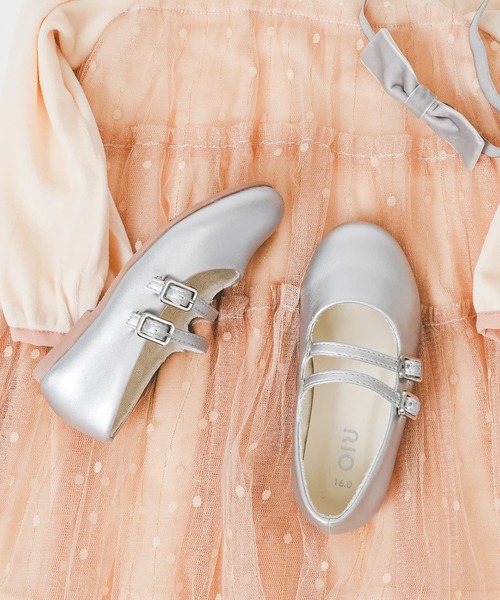 【未使用　半額】ロドリリオンバレエシューズ RIO（リオ） バレエシューズ バレエシューズベルト キッズ 子供 女の子