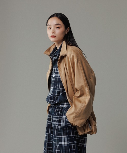 ADAM ET ROPE' アダムエロペ 小松マテーレ ブルゾン ADAM ET ROPE' ブルゾン アウター 「定番」「小松マテーレ