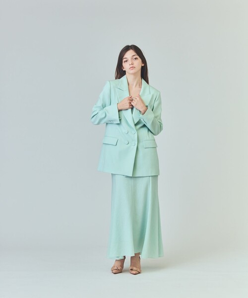 GRACE CLASS ワンピース リネンタッチロングドレス : ZOZOTOWN Yahoo
