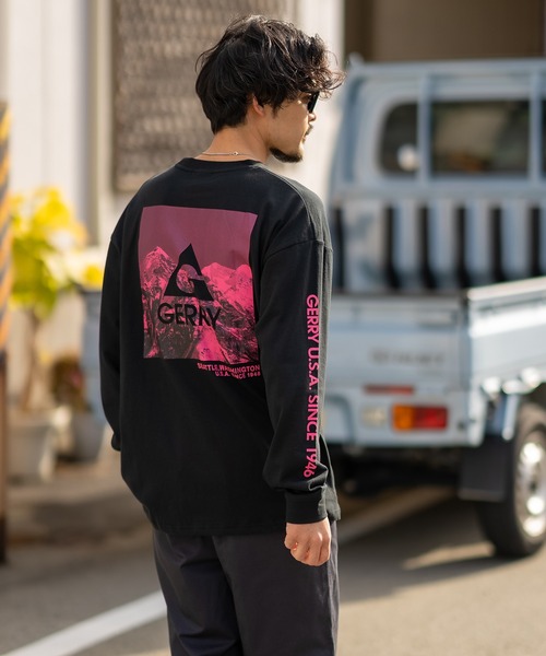 GERRY（ジェリー） tシャツ 「GERRY」別注 ネオン 転写 ボックスロゴ