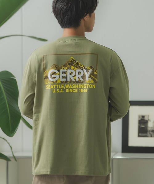 GERRY（ジェリー） tシャツ 「GERRY」別注 ネオン 転写 ボックスロゴ