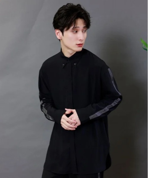 AXESーX シャツ 百人一首ラインシャツ メンズ : ZOZOTOWN Yahoo!店
