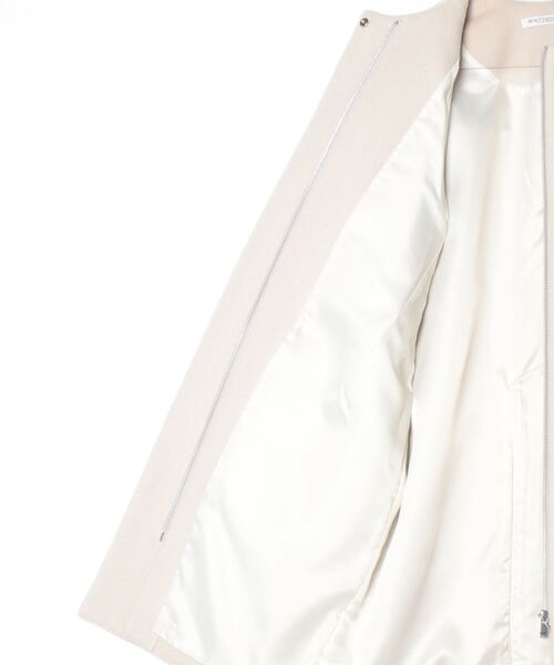 BEAUTY＆YOUTH UNITED ARROWS ノーカラーコート S ブラック レディース