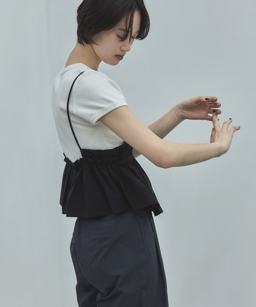 MIYAO ギャザーブラトップ MIYAO（ミヤオ）の「MIYAO / ギャザー ブラトップ（その他トップス