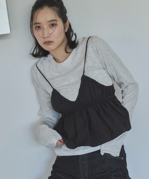 ⭐️Mサイズまとめ売り確認用⭐️ピーアンドエム⭐️レディースブラウス　トップス フリルティアード花柄ブラウス(M YELLOW): トップス｜PMbox P&M
