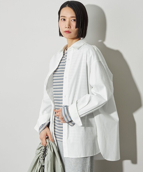 ブラウス シャツ 「CITEN」エッセンシャルシャツ レディース